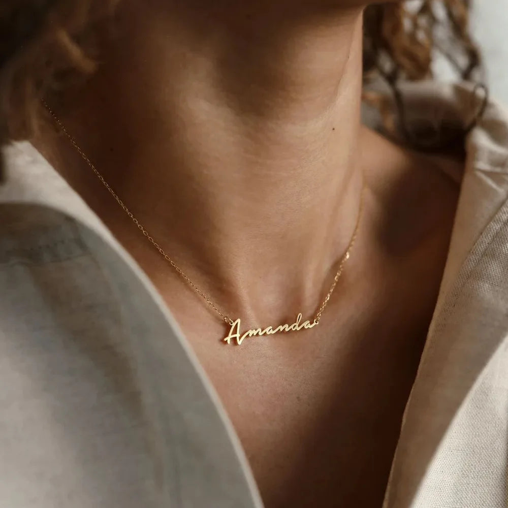 The Nameplate Necklace