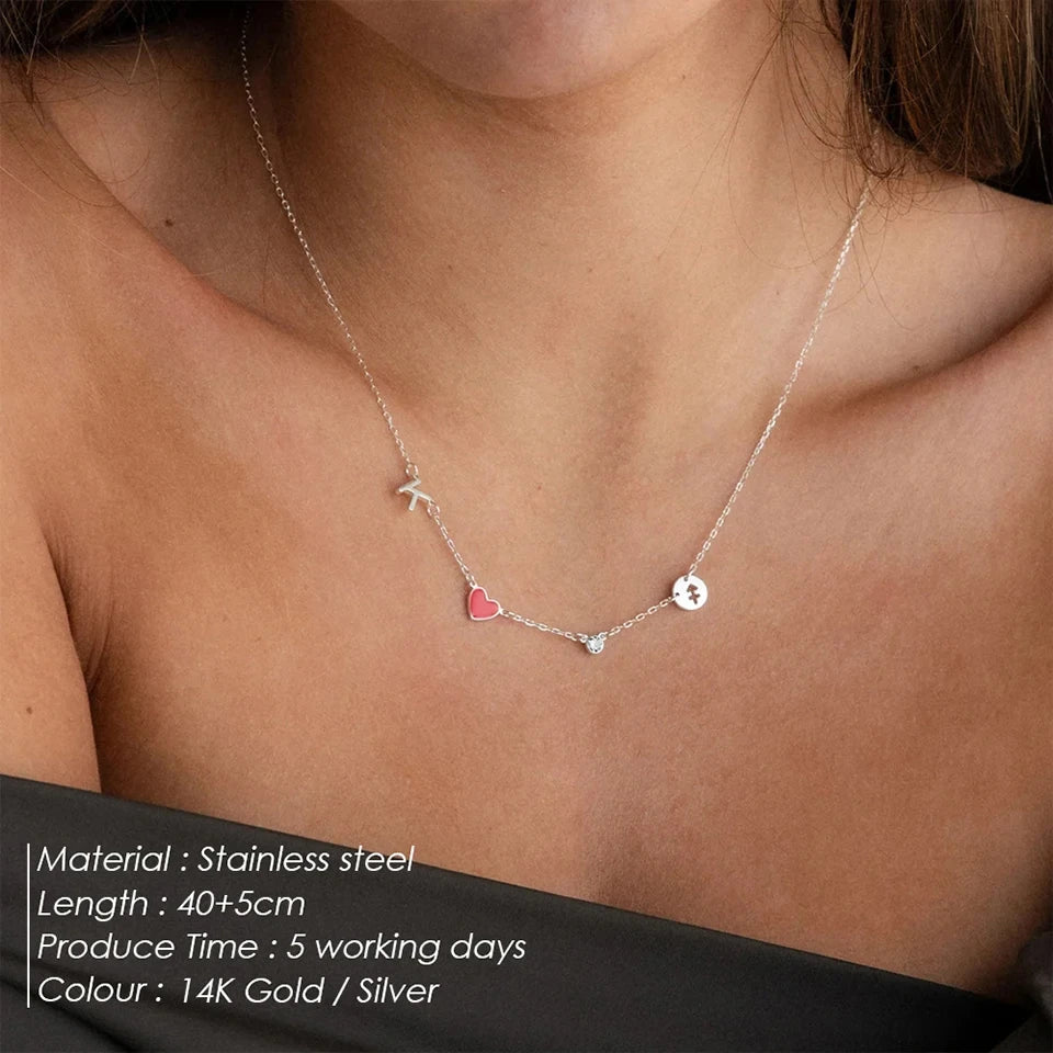 The Letter - Stone - Zodiac Necklace