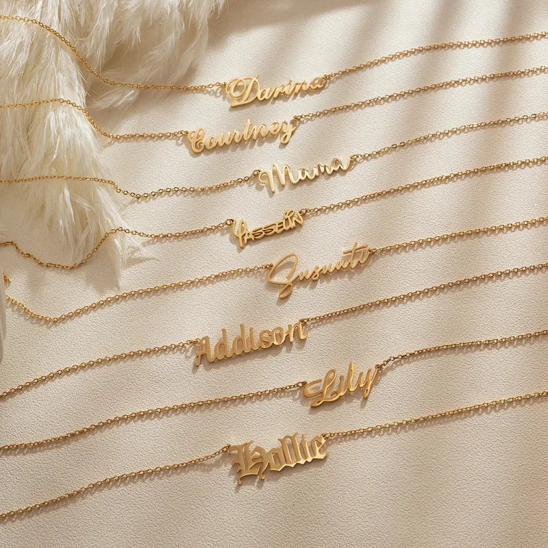 The Nameplate Necklace