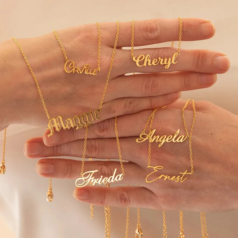 The Nameplate Necklace