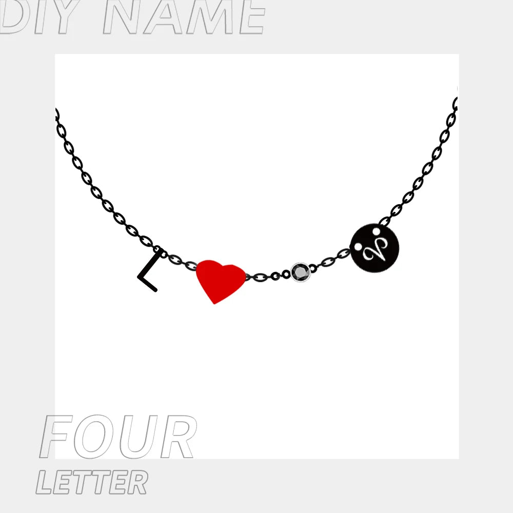The Letter - Stone - Zodiac Necklace