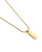 SNAKE CHAIN TAG